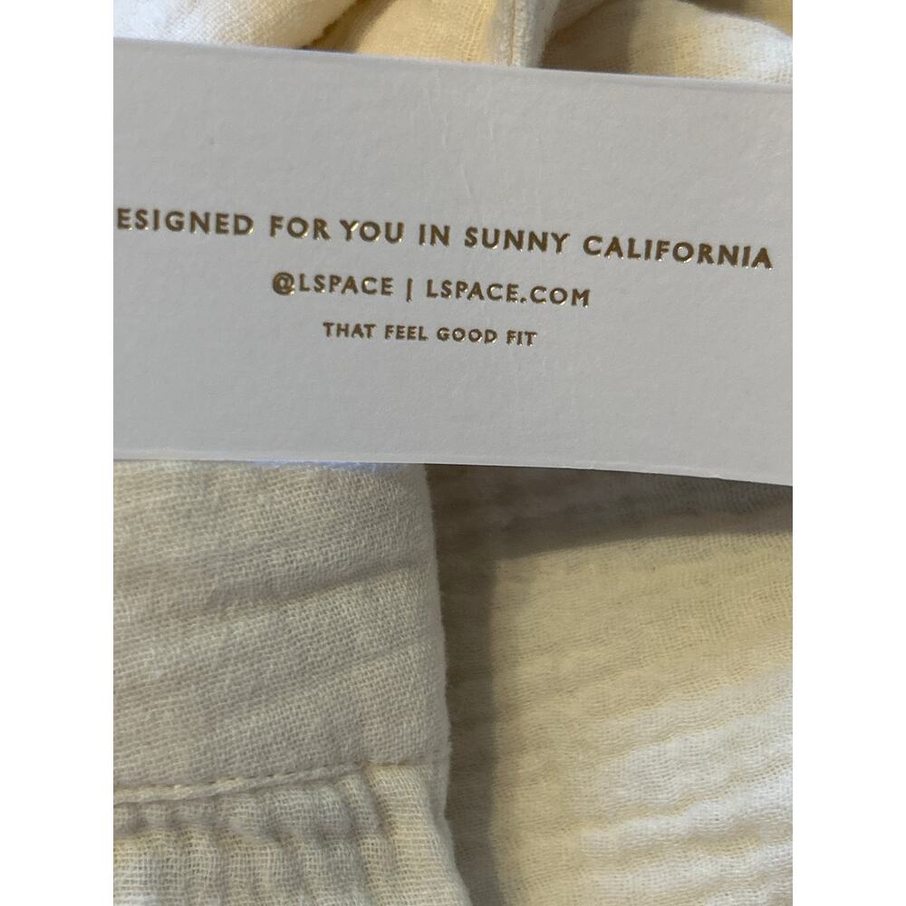 NWT L*Space California Cotton Wide Leg Pants - Picture 9 of 10